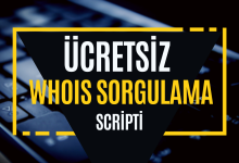 Ücretsiz whois sorgulama scripti